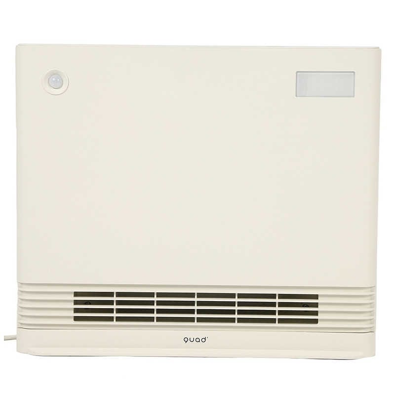 QUADS　省エネ大風量スリムパネルセラミックヒーター WIDE ENA HEAT(ワイドエナヒート) 省エネ運転400W [人感センサー付き] アイボリー　QS324-IV 10,381円