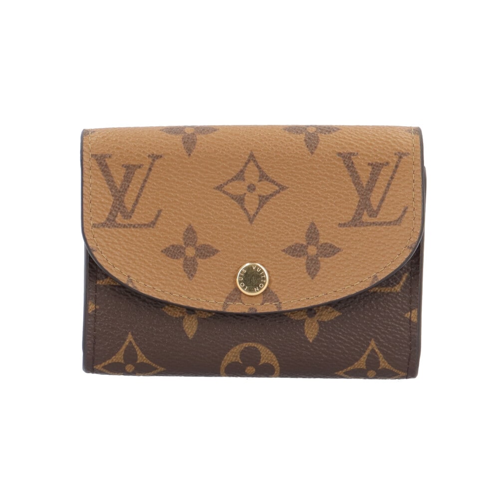 ルイヴィトン ポルトモネ ロザリ モノグラムリバース コインケース モノグラムリバース M82333 LOUIS VUITTON 中古 美品