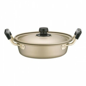 アカオアルミ　しゅう酸　実用鍋　浅型（硬質）　18cm　AZT8801