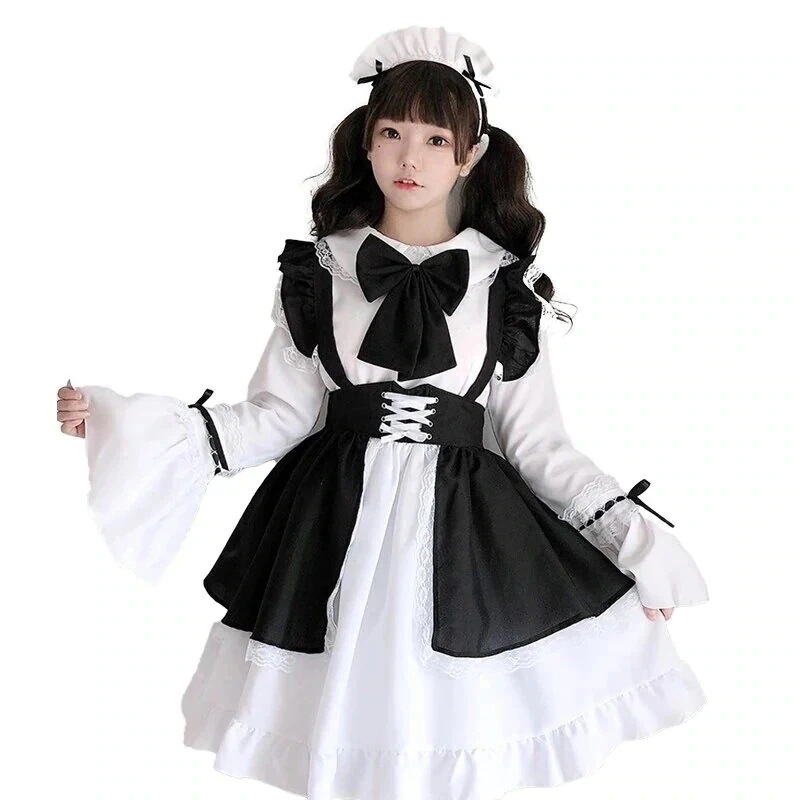 サンタコスプレ 本格志向 メイド 服 ゴスロリ 萌え コスプレ 仮装 衣装 フリル