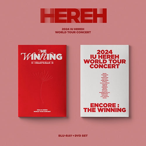 【セット2種】 IU - 2024 IU [ HEREH ] WORLD TOUR CONCERT ( BLU-RAY + DVD )