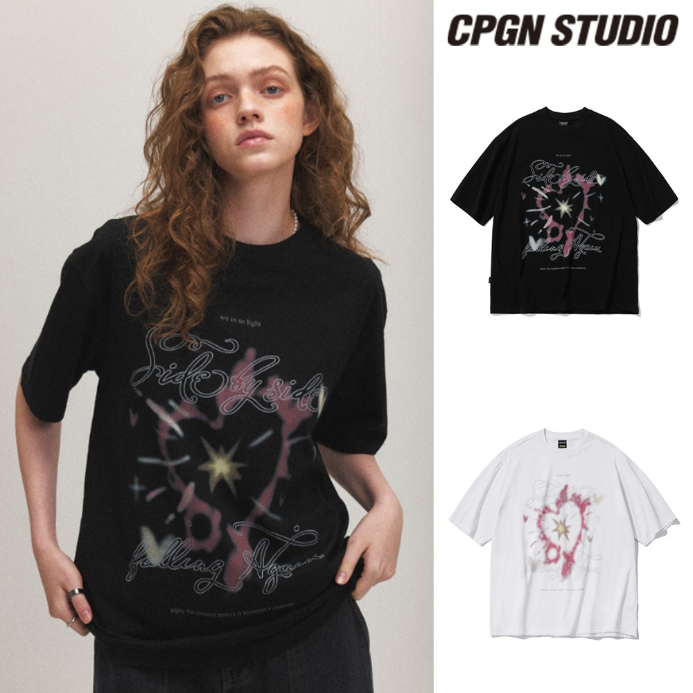 【CPGN STUDIO】24SS★ Black Kittens Short Sleeve Tee CPGN STUDIO】 Black Kittens Short Sleeve Tee
