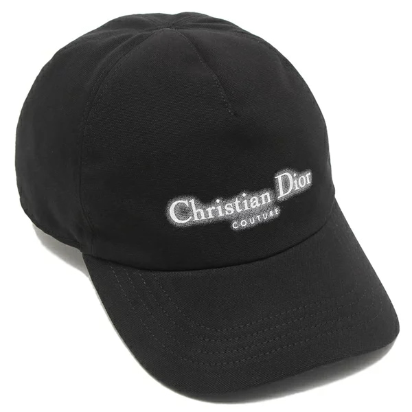 帽子 ブラック ホワイト メンズ Christian Dior 483C901K4511 980