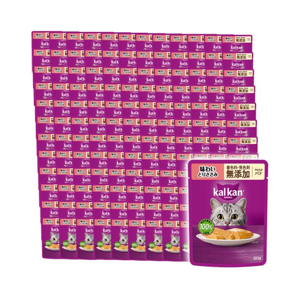 120個セット カルカン パウチ やわらかパテ 味わいとりささみ 着色料・発色剤 無添加(L3) 10,318円