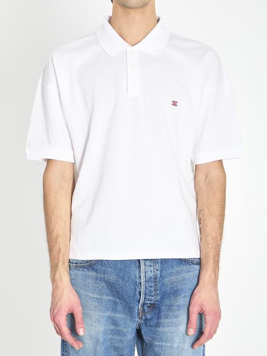 CELINE Men Polo Shirts RX0EV2L55 WHITE