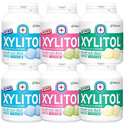 他サイト： 歯科医院専用 オーラルケア 歯科用キシリトールガム クリアミント味 153g（約90粒） 3個セット ボトルの商品画像