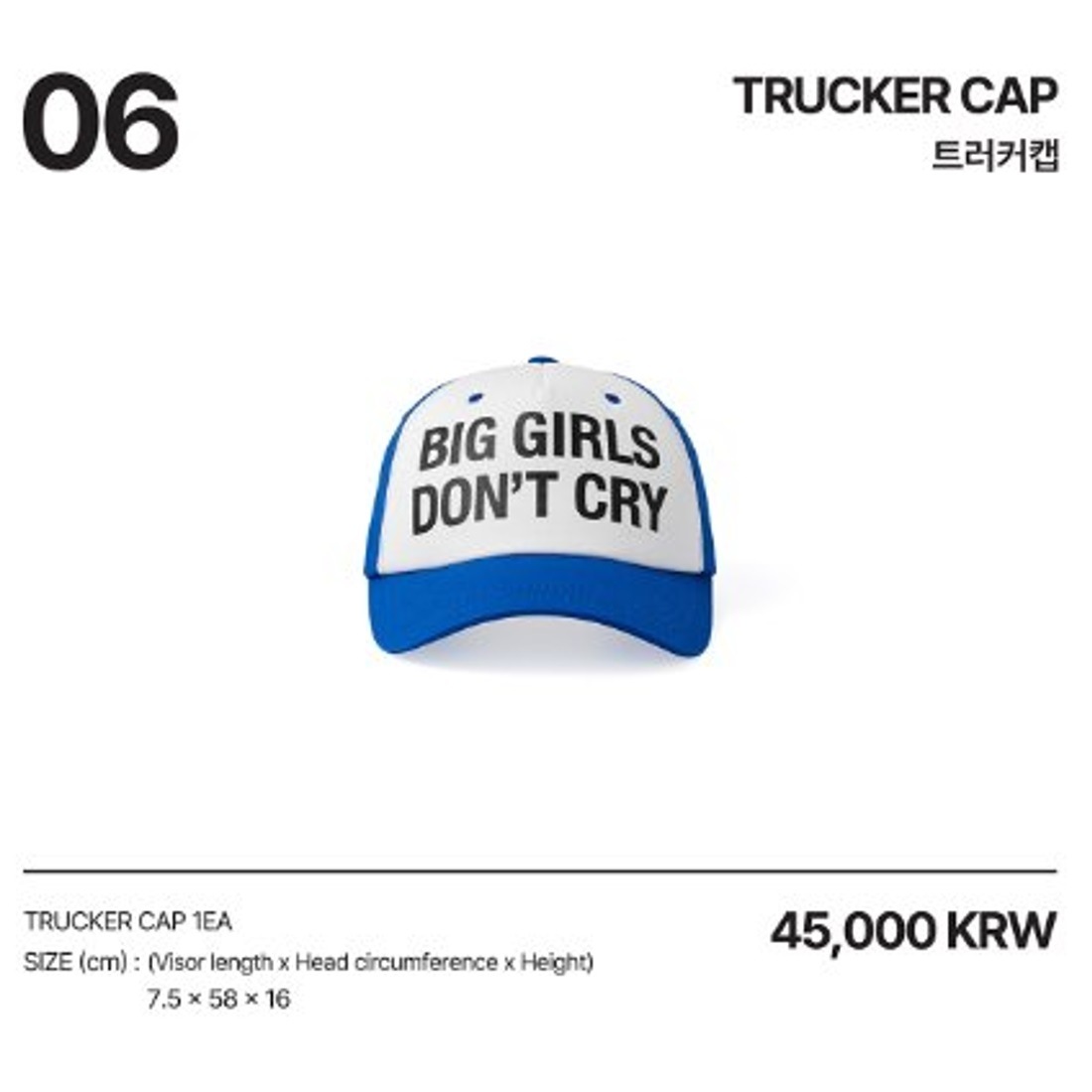 [公式] ENHYPEN [THE SIN : VANISH] MD : TRUCKER CAP