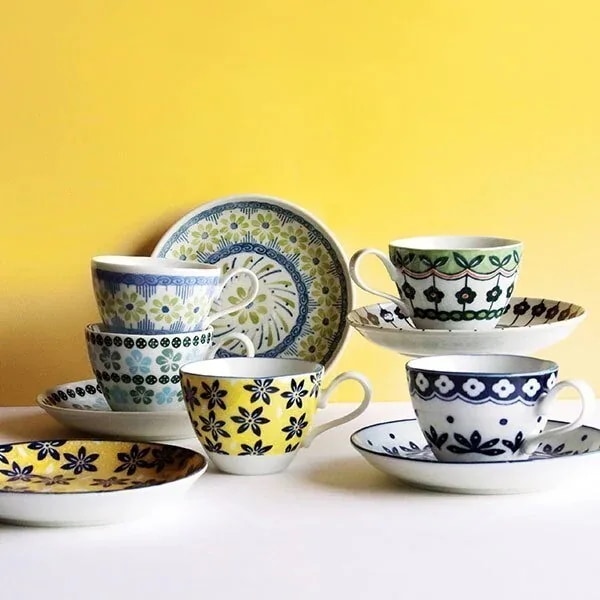 美濃焼 ポタリーフィールド コーヒー碗皿揃 Table Talk Presents 食器セット r8a