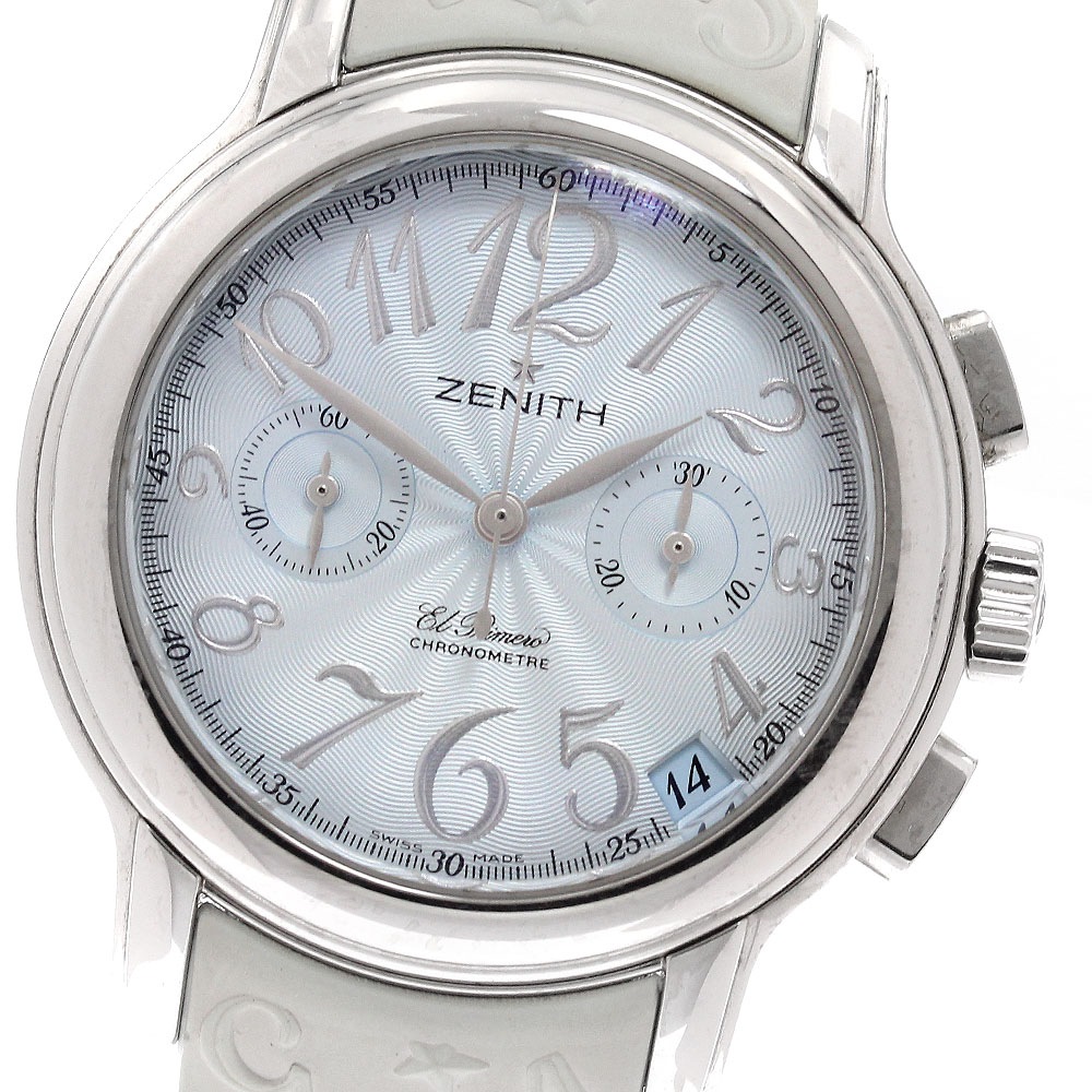 ゼニス ZENITH 03.1230.4002/01.C508 クロノマスター エルプリメロ クロノグラフ 自動巻き ボーイズ _942514【中古】