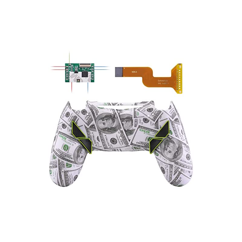 22年のクリスマスの特別な衣装 Ps4コントローラー用dawnアップグレードボードバックケースとバックボタン 100現金ドル 周辺機器 Shop Beepag It