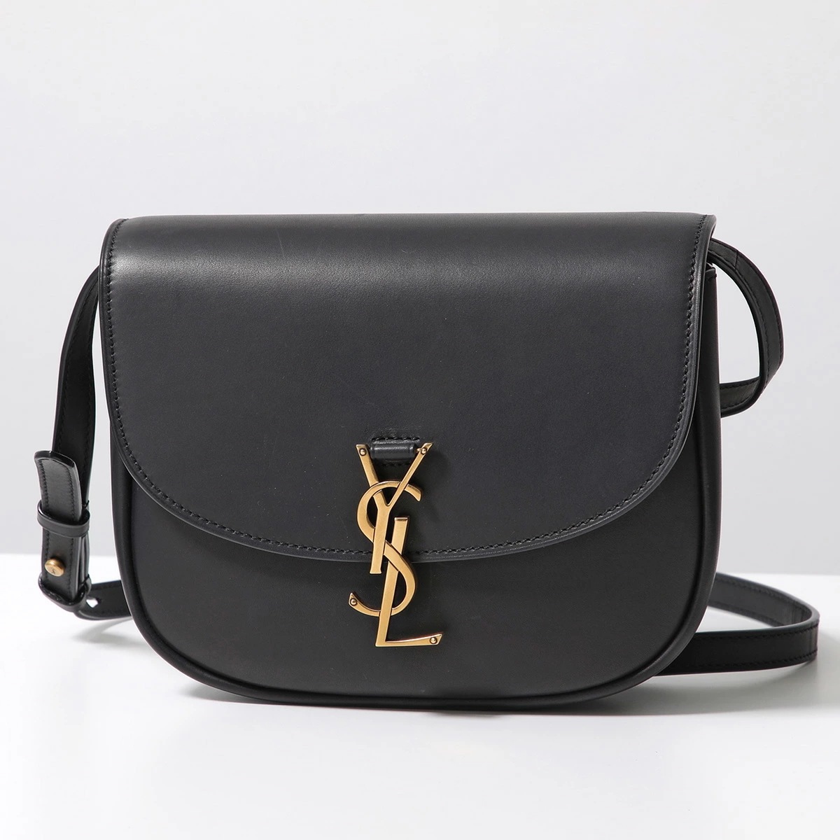 SAINT LAURENT サンローラン ショルダーバッグ Kaia Medium Satchel カイア ミディアム 634818 BWR0W レザー カサンドラロゴメタル 鞄 1000