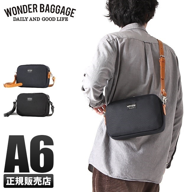 ワンダーバゲージ グッドマンズ ショルダーバッグ メンズ WONDER BAGGAGE wb-g-006