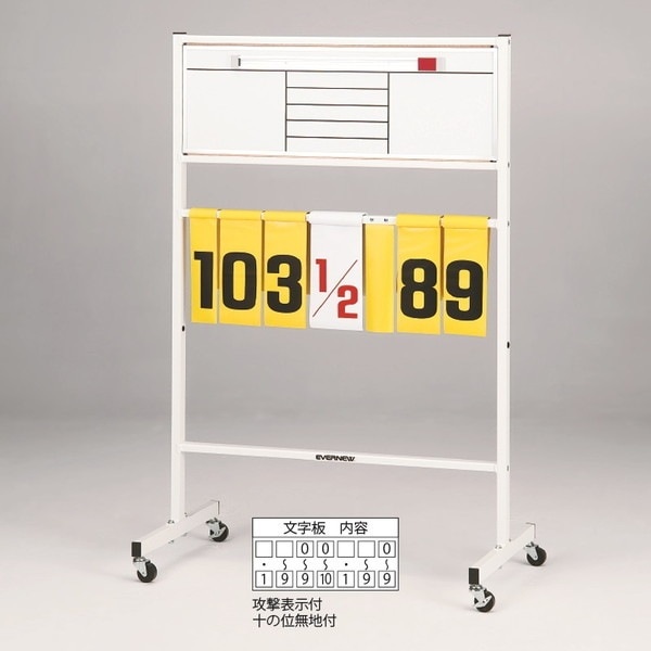 エバニュー EKE644 得点板A-44W メーカー直送