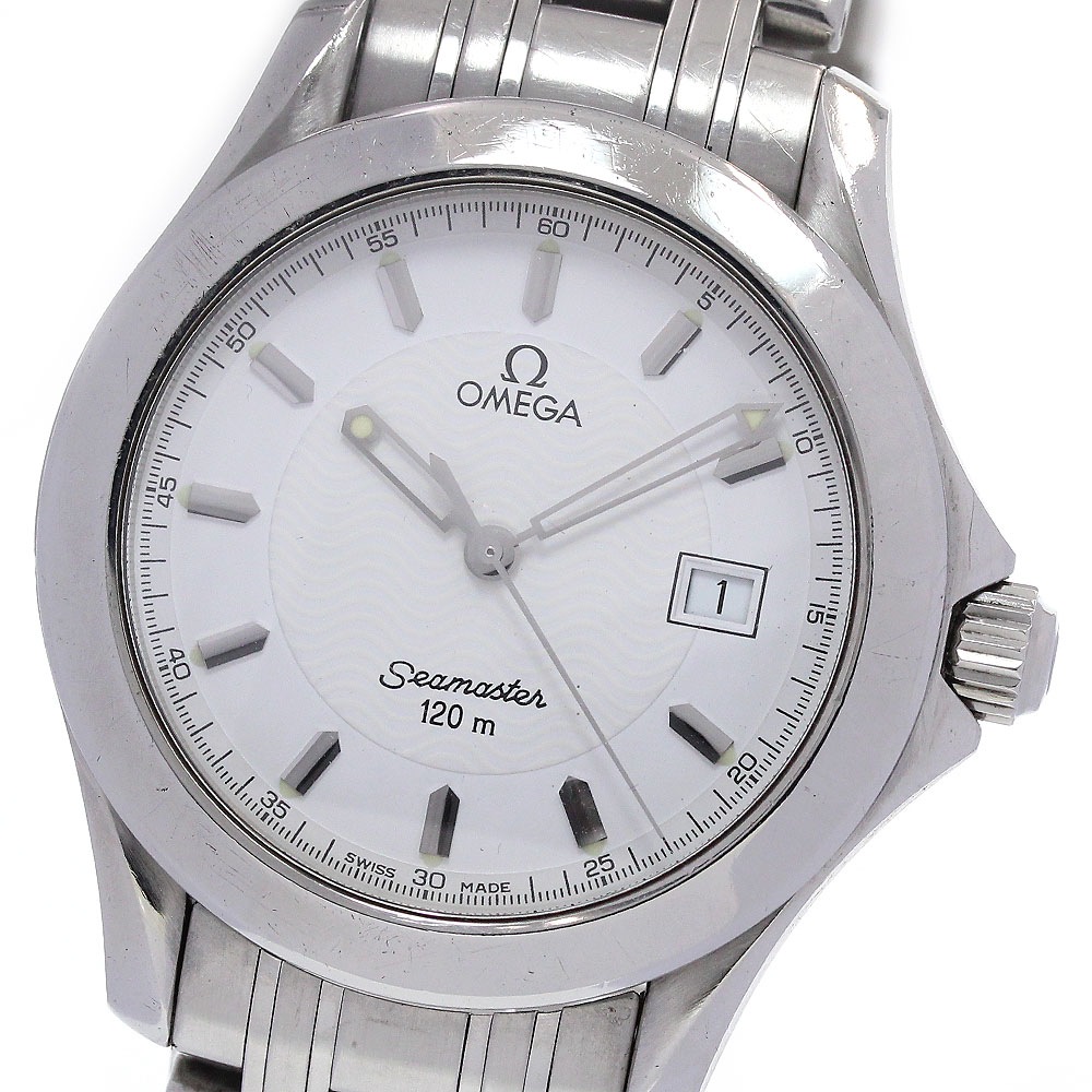 オメガ OMEGA 2511.21 シーマスター120 デイト クォーツ メンズ _838093【中古】
