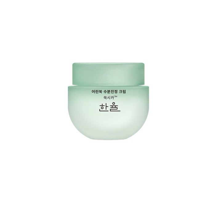 韓国化粧品 ヨモギ水分鎮静クリーム55ml 肌を落ち着かせるのに優れた 人気