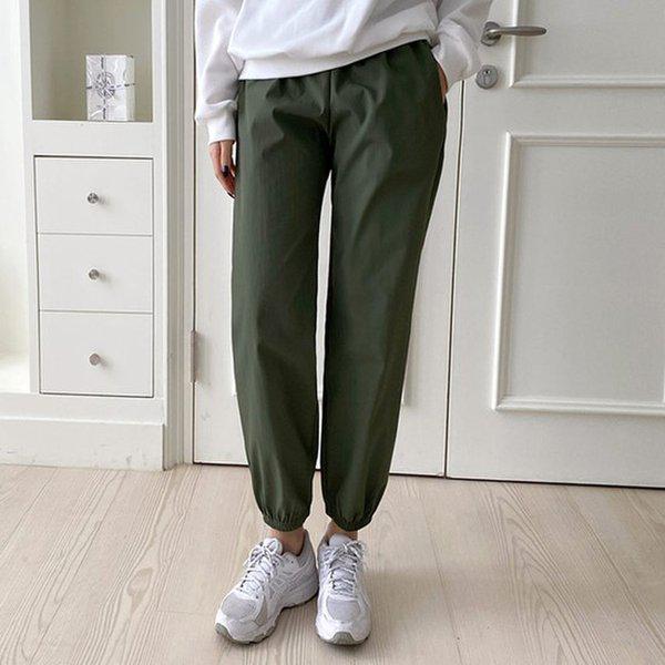 HスタイルDK裏起毛ハニソーセージスラックス 冬 女性 裏起毛 バンディングパンツ スラックス ジョガー