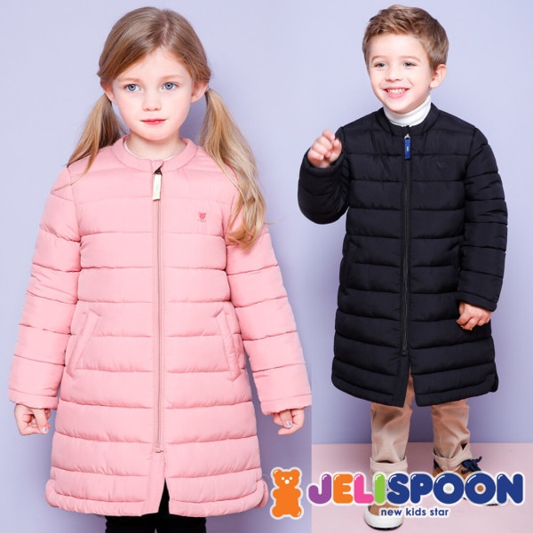 New シンプリー グッド 超軽量 ロングダウンジャケット/ 子供服