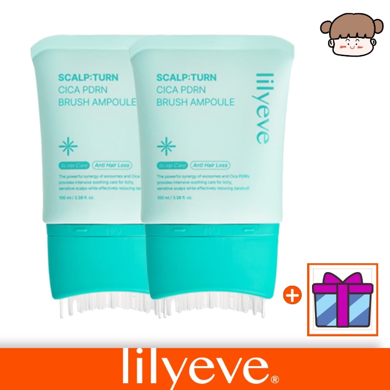 【1＋1／頭皮トラブル対策】スカルプターンヘアアンプル, 100ml 頭皮 匂い 頭皮 かゆみ 頭皮 臭い 頭皮 美容液 フケ 頭皮 トラブル 育毛 頭皮ケア