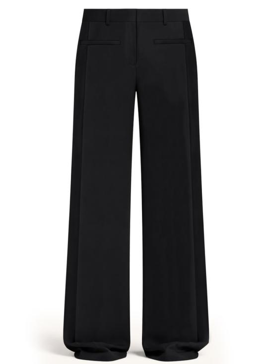 COURREGES Women Straight Pants 126CPA450 PL01599999 BLACK