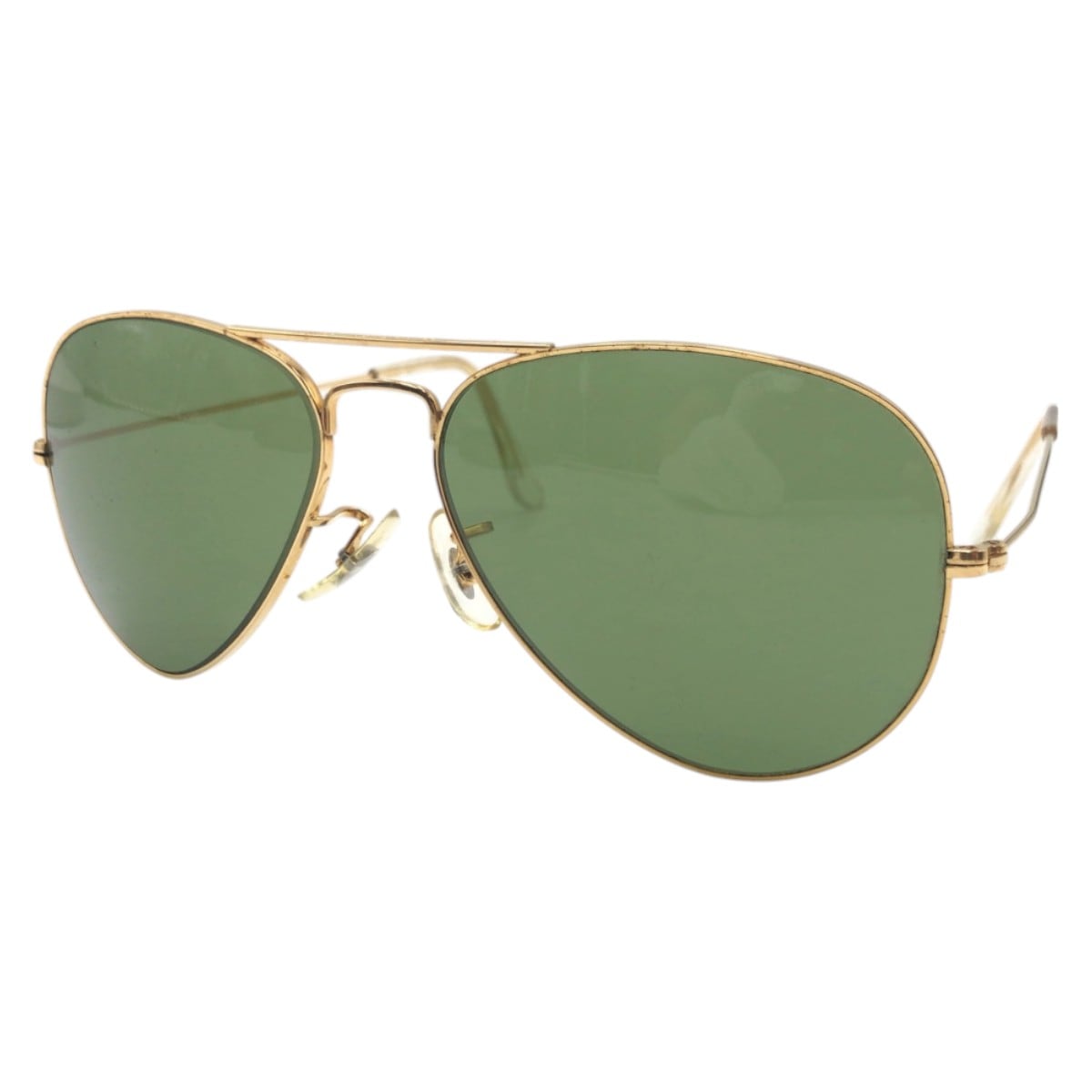 美品 ヴィンテージ B&L RAY-BAN U.S.A ゴールド メタル 5814 サングラス 男女兼用 メンズ 501661