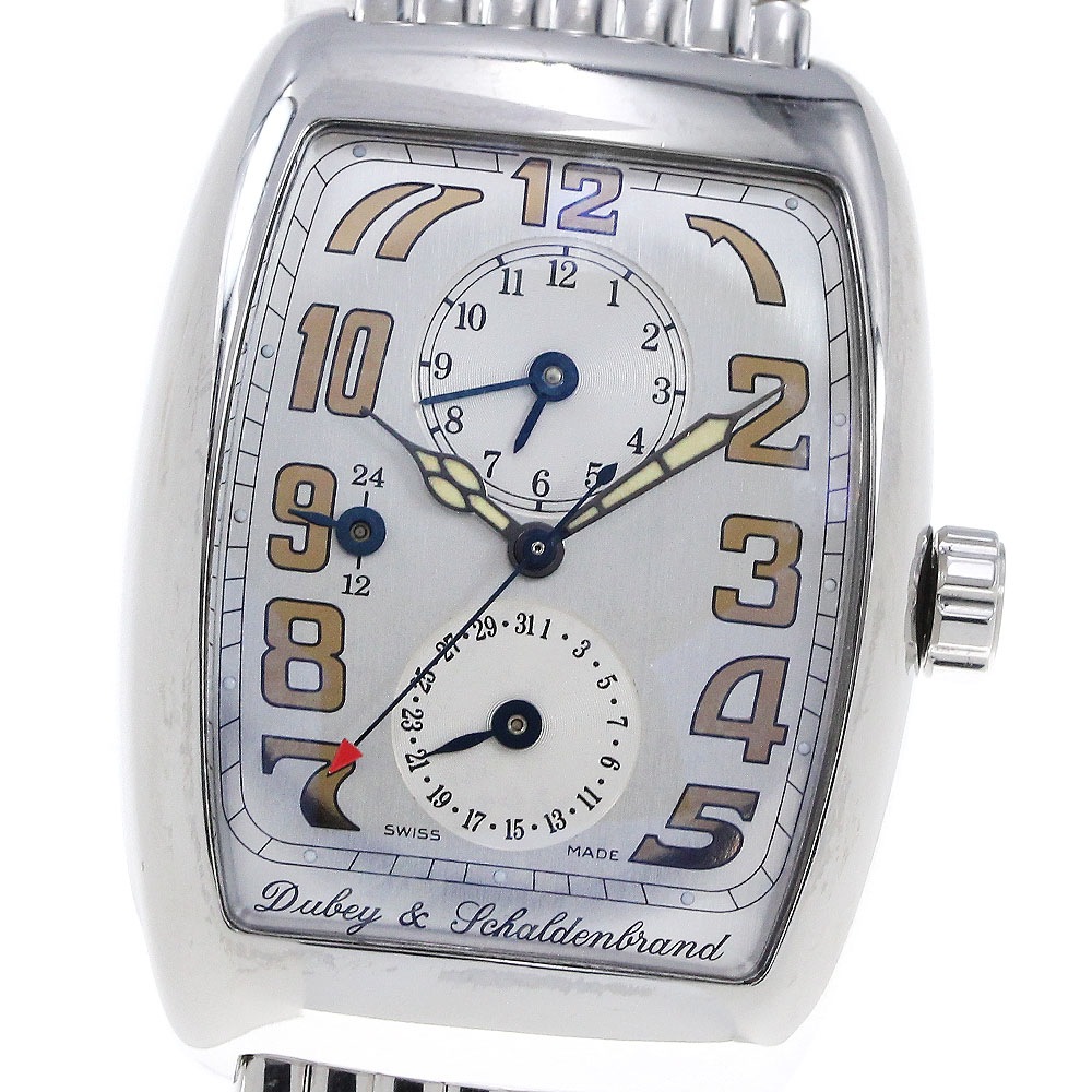 ダービー&シャルデンブラン DUBEY & SCHALDENBRAND アエロディーンデュオ デイト 自動巻き メンズ _822783【中古】