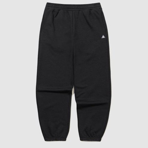 共用起毛ルーズジョガーパンツ B1 QQ423LFPO2 BLK MGR