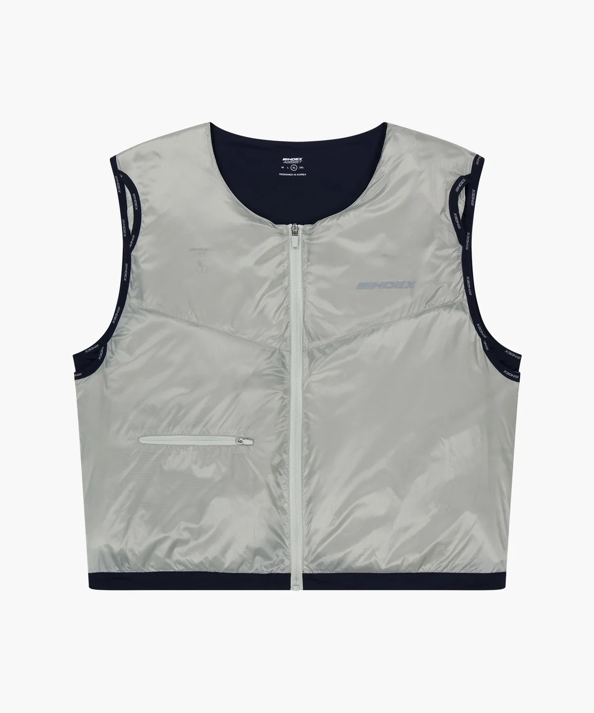 アシスト ユーティリティ ランニング パデッド ベスト (Light Gray)