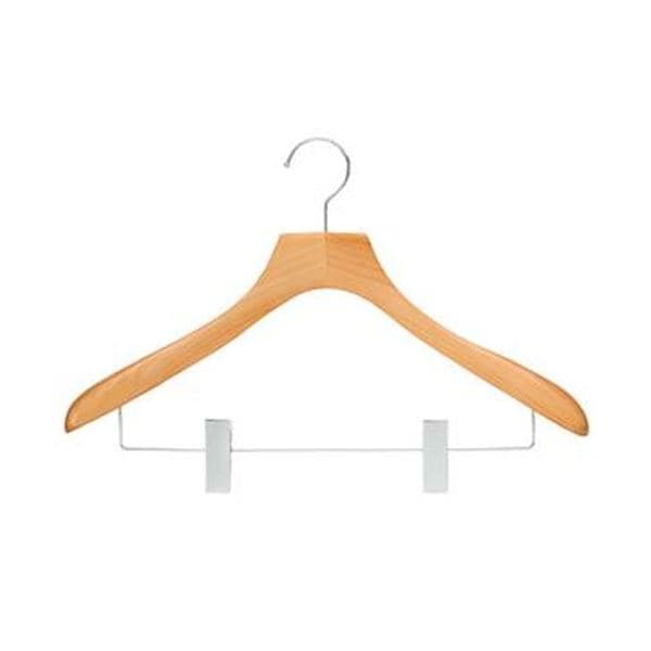 （まとめ）ニーズ 木製ハンガーS/STYLEMサイズ クリップタイプ H-6431 1本[x10] 17,926円