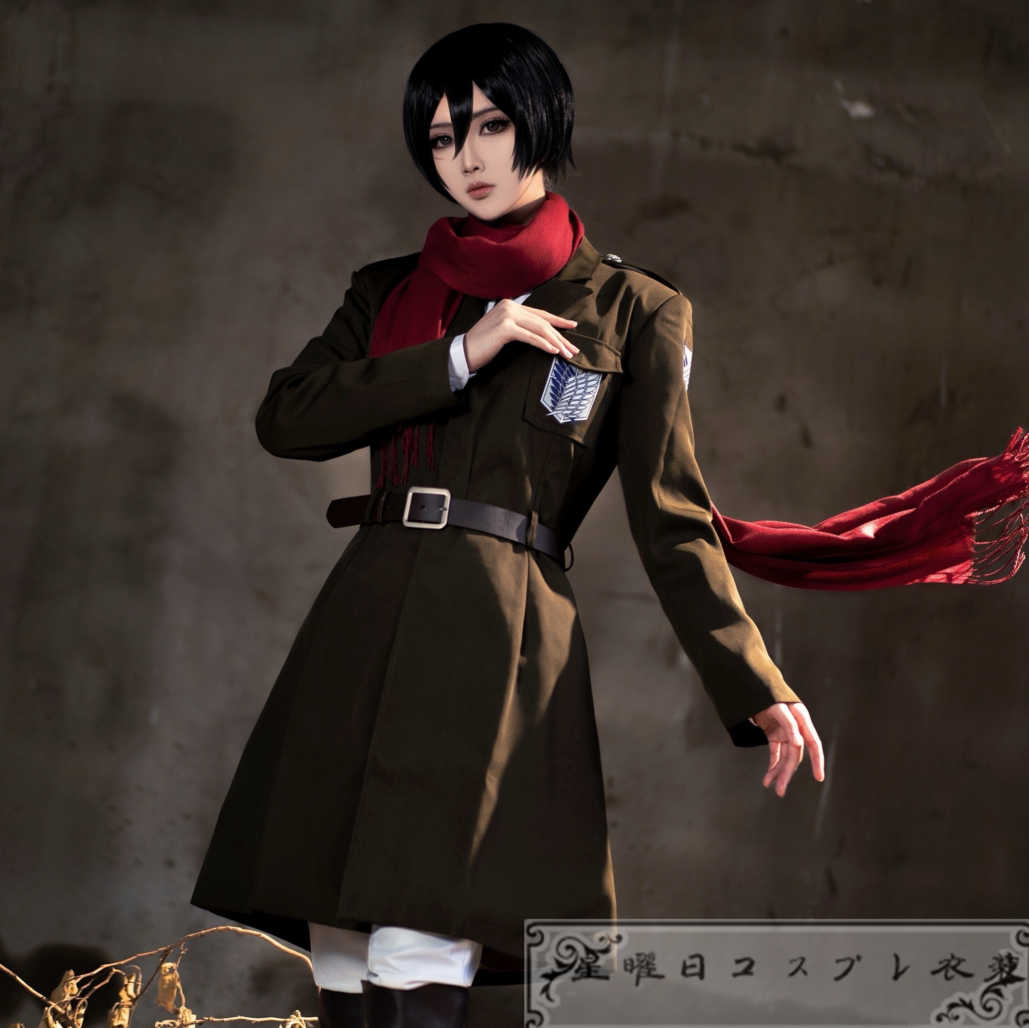 1504進撃の巨人 最終回 リヴァイアッカーマン リヴァイ コスプレ衣装 コスチューム ハロウィン 変装 仮装