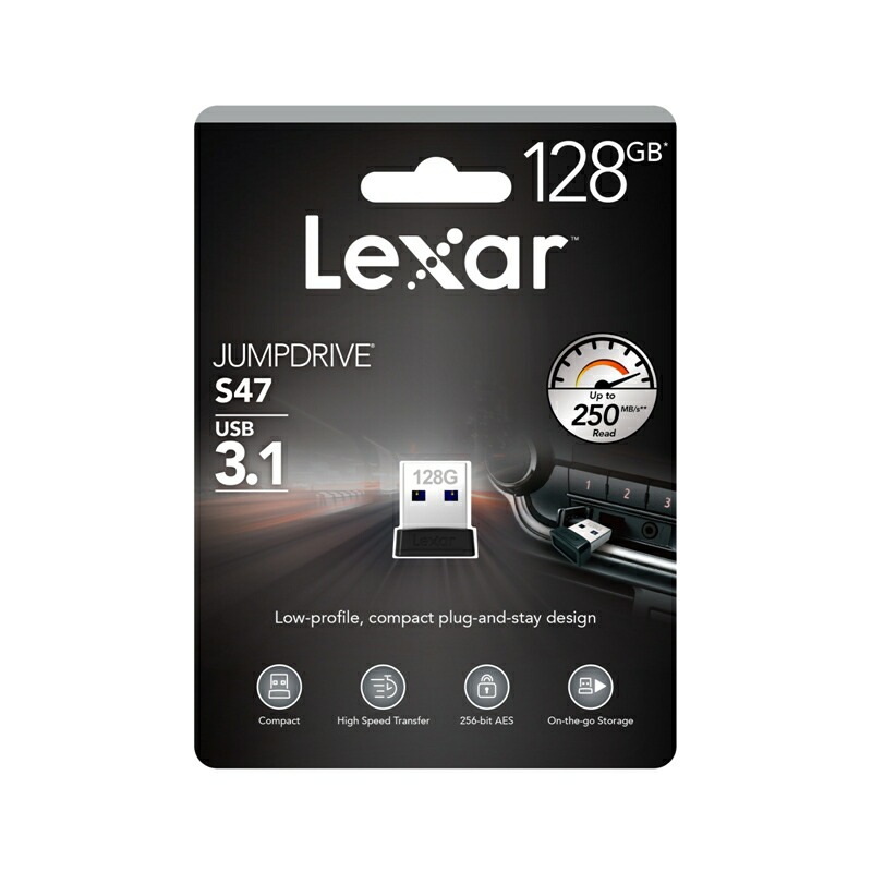 新作商品 S47 Drive Jump 3.1 USB Lexar レキサー最大読込速度：250MB