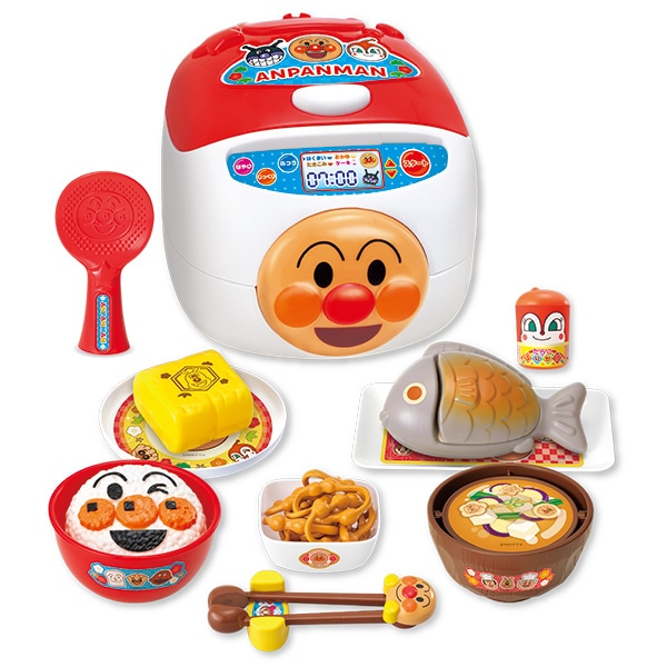 ジョイパレット おはしでつかんでシューッとたけたよ！　おしゃべりすいはんきと元気100ばいSP和食セット それいけ！　アンパンマン APオシャベリスイハンキトゲンキ100バイSPワショクセット 4,913円