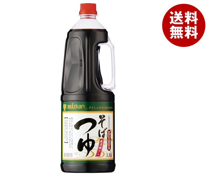 ミツカン そばつゆ 1.8LPET＊6本入