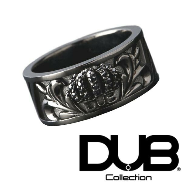 再入荷なし　即納 DUB ジュエリー リング 227-1 (BK) シルバー アクセサリー メンズ レディース ダブジュエリー ダブコレクション 指輪 CanCam キャンキャン Scawaii Sa