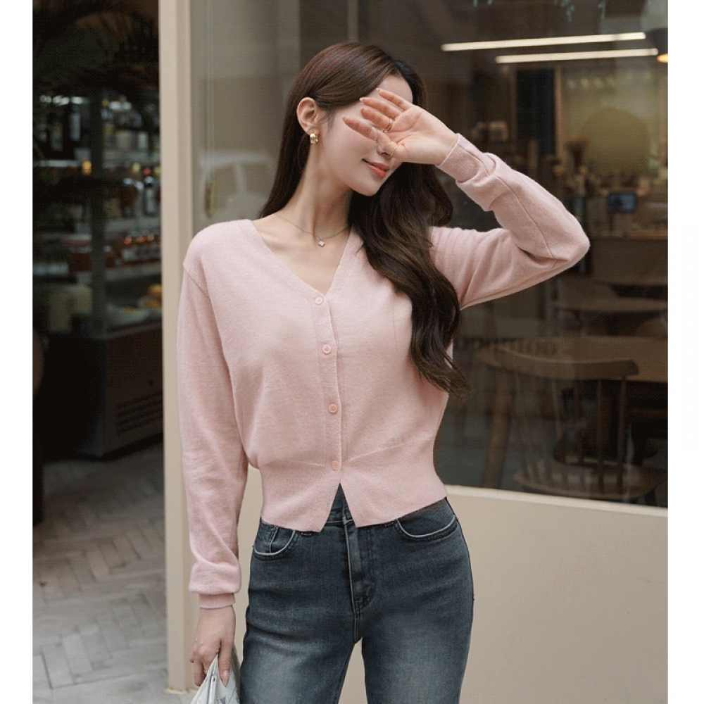 クリック＆ファニー Plodea カシミヤカーディガン