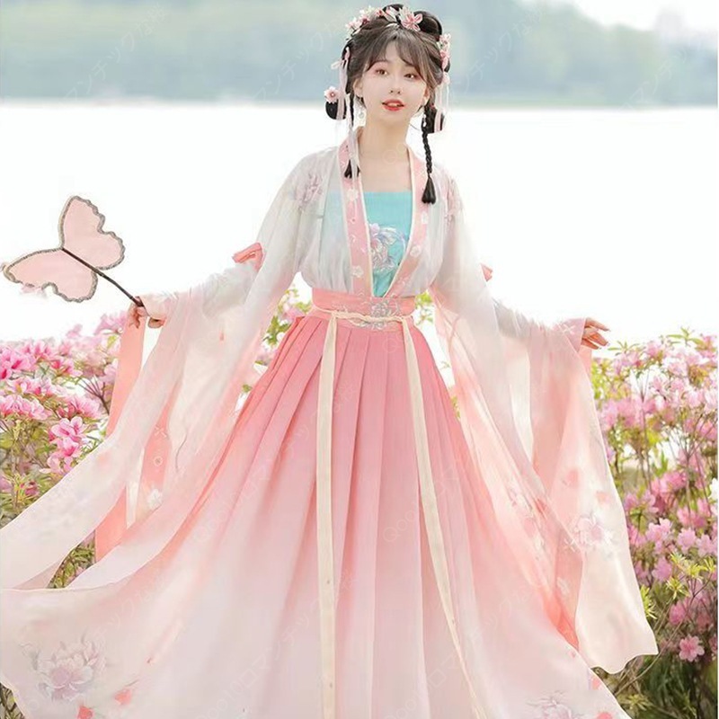 【2024新品追加】【最安値挑戦】チャイナ服 漢服 セットアップ レディース ワンピース プレ衣装 舞台ステージ衣装 ドレス 唐装漢服 チャイナドレス 中国風 豪華華流 宮廷衣装-92