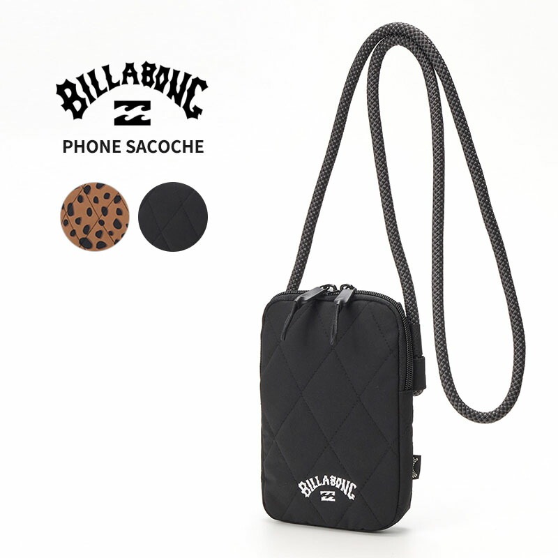 ビラボン レディース スマホショルダー BILLABONG レディース 縦型ショルダーバッグ ミニショルダー BF014926