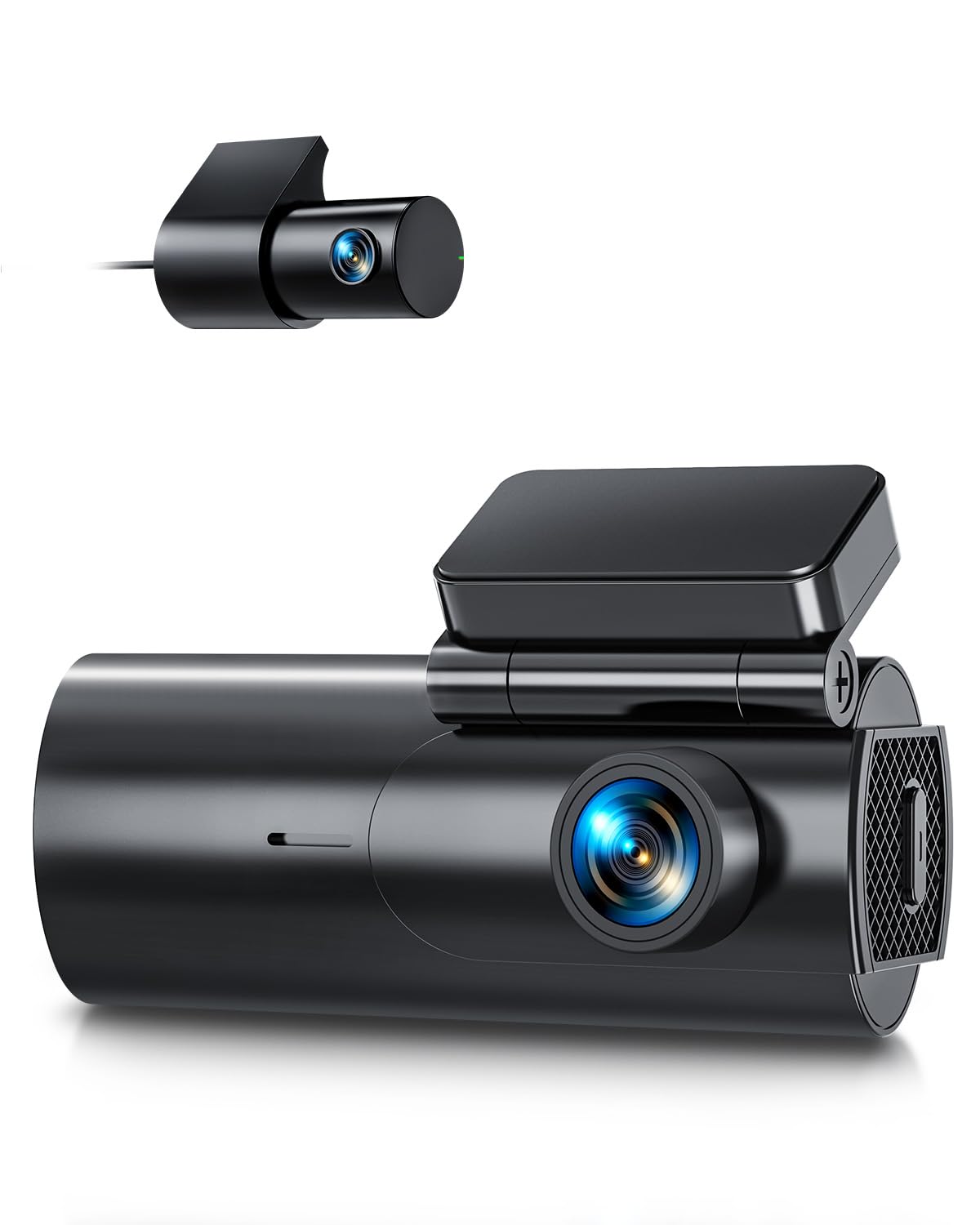 GKU 前後ドライブレコーダー 4K+1080P ドライブレコーダー ゼンゴ 小型 ドラレコ 【5GWIFI】 24時間駐車監視 HDR/WDR搭載 400万画素 夜間撮影 スマホ連携 衝撃録画 Ｆ値