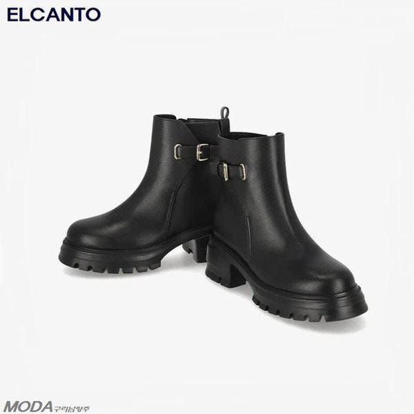 軽量クッション起毛チャンキー女性用ワーキングブーツ 1XWA71XS_GN