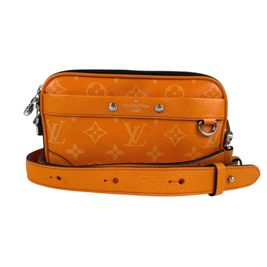 ルイ ヴィトン LOUIS VUITTON ショルダーバッグ タイガラマ アルファ ウェアラブルウォレットNV/タイガラマ オレンジ メンズ M31073 z5217