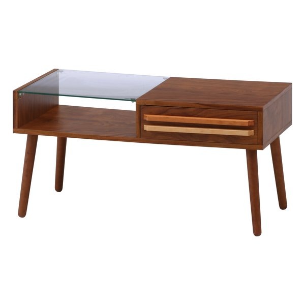 リビングテーブル オスロ ミディアムブラウン HH-8040PG