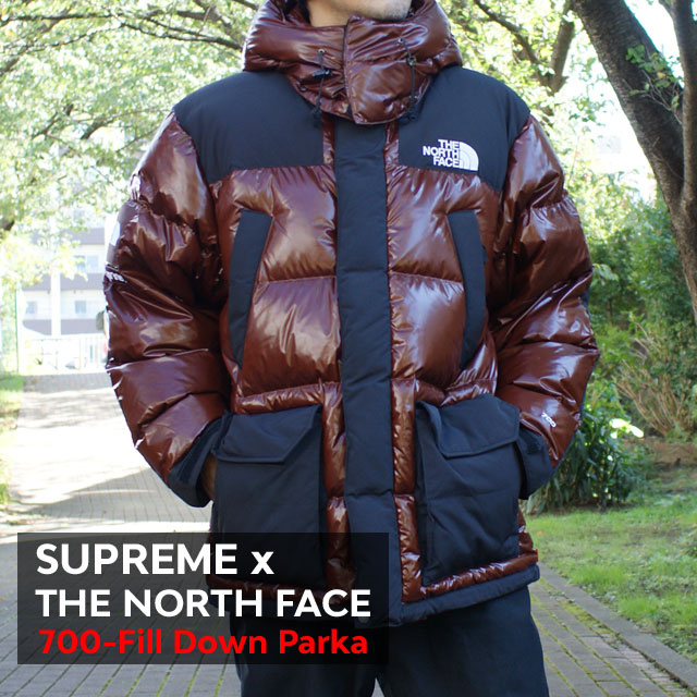 シュプリーム SUPREME x ザ ノースフェイス THE NORTH FACE 700-Fill Down Parka ダウン ジャケット BROWN 226-000253-036 78,099円
