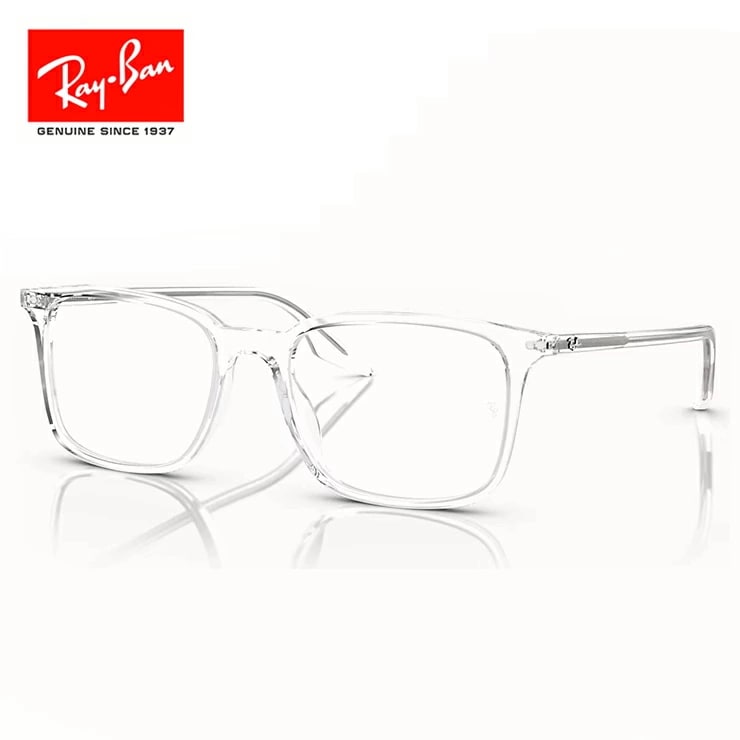 Ray-Ban メガネ 眼鏡 rx5421f 2001 53mm 眼鏡 メンズ rb5421f スクエア レクタングル 型 フレーム めがね 透明 クリア