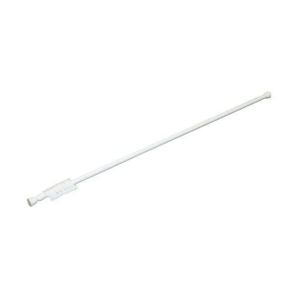 （まとめ） 平安伸銅工業 突ぱり便利ポール スリムLリング付 白 NSW-9 1本 5セット