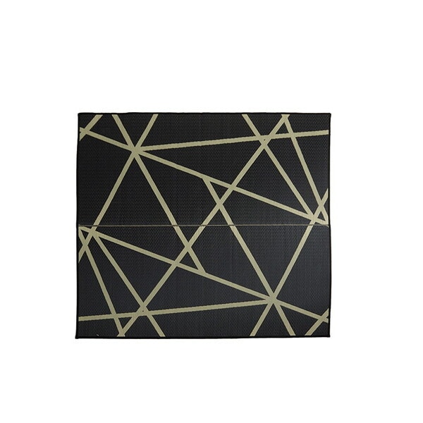 1051480033904 ラグ い草 モダン 純国産 国産 日本製 ウレタン 抗菌防臭 自然素材 ブラック 約191×250cm メーカー直送