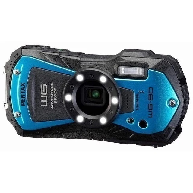PENTAX WG-90 [ブルー] コンパクトデジタルカメラ