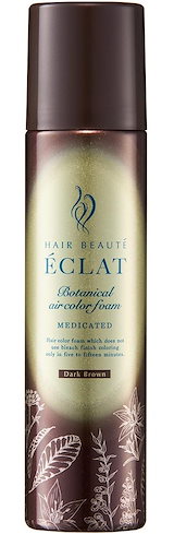 ヘアボーテ　エクラ　ボタニカルエアカラーフォーム　　ダークブラウン ヘアボーテ エクラ ボタニカルエアカラーフォームup☆お試し