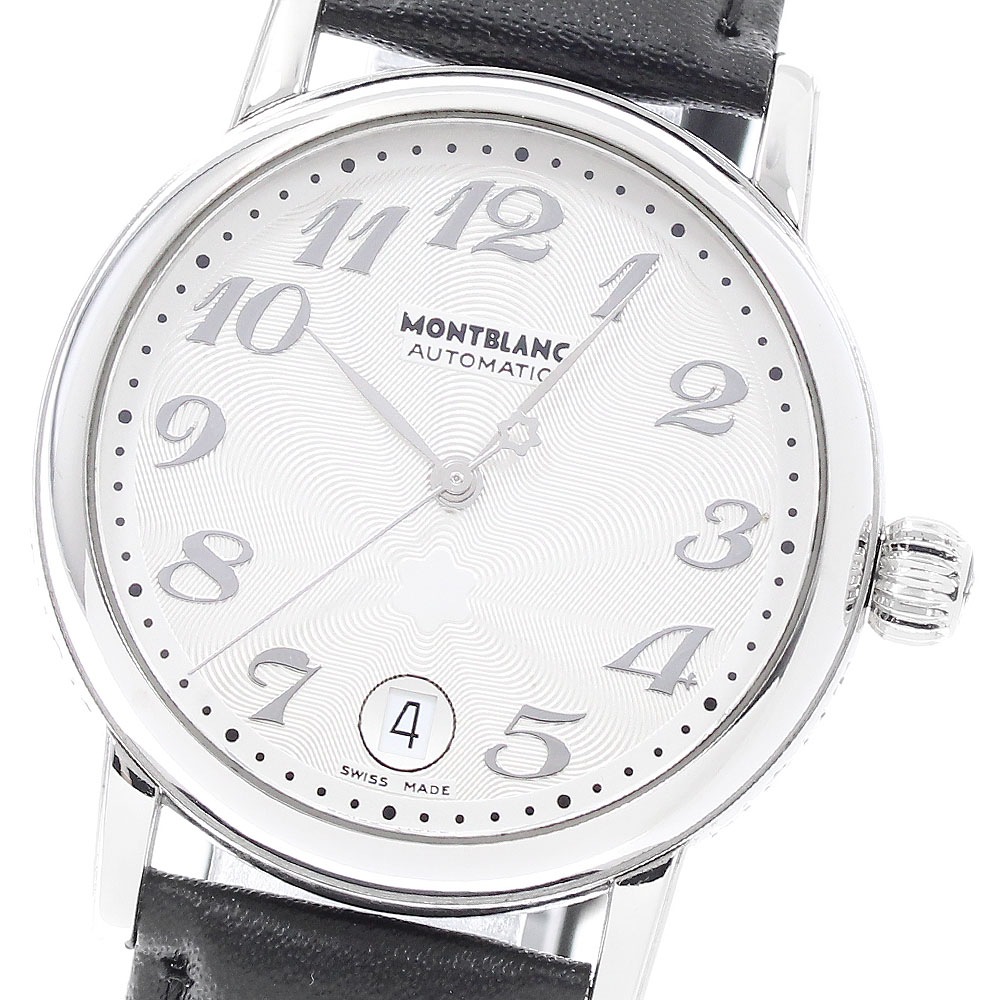 モンブラン MONTBLANC 7019 マイスターシュテュック デイト 自動巻き メンズ 良品 _947522【中古】