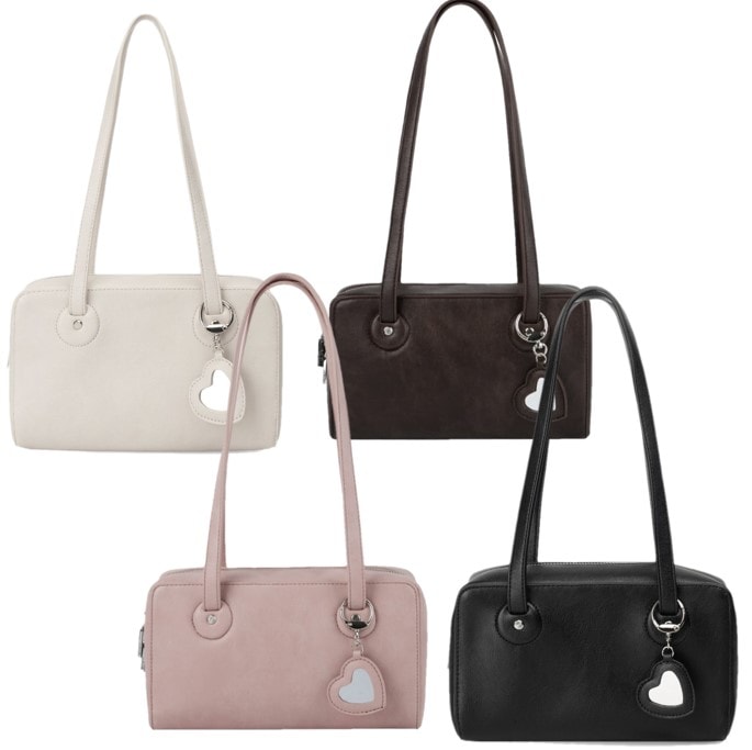 [ プランプ ハート キーリング ショルダーバッグ ]