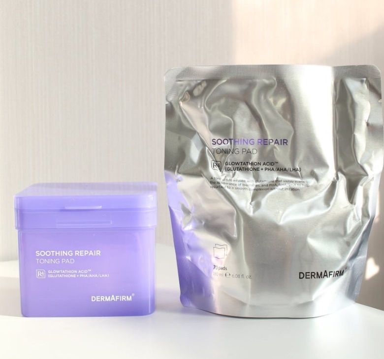 ダーマファーム スージング リペア トーニングパッド R4 (70枚 + レフィル70枚) 5,975円