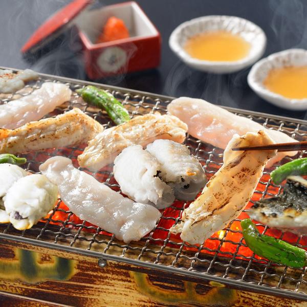 関とら本店 焼きはも 焼きふく食べ比べ はも200g とらふぐすき身150g ふく ふぐ フグ ハモ SISK